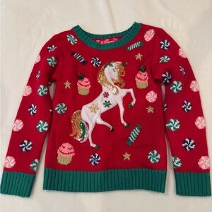 Holiday Unicorn Sweater